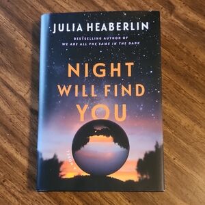 📚5/$15 Night Will Find You by Julia Heaberlin - Sunset Gradient Hardcover